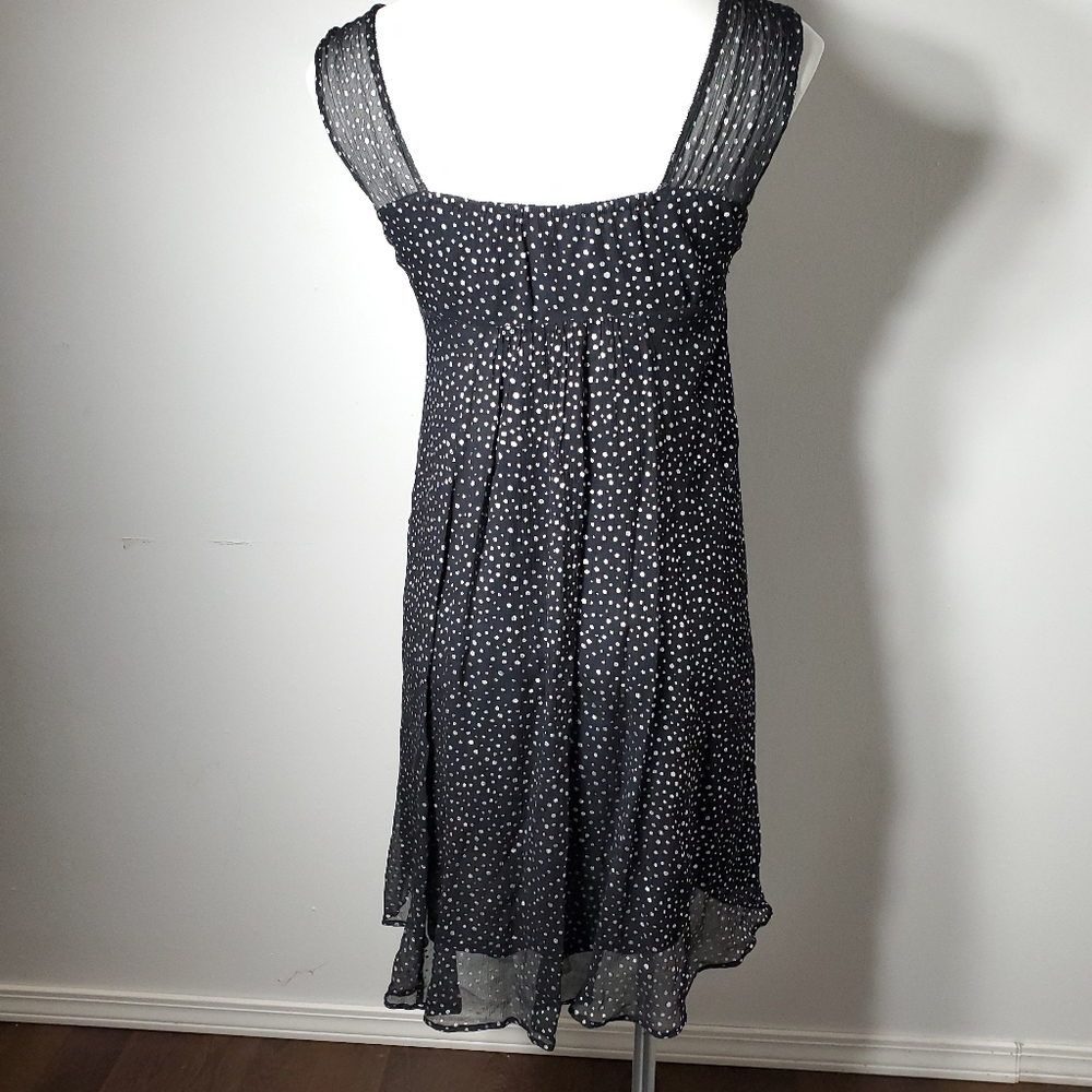 Maje Cerena Night Sky Silk Dress View 3